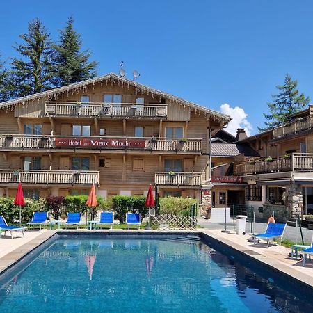 Au Vieux Moulin Hotel Megève Exterior foto