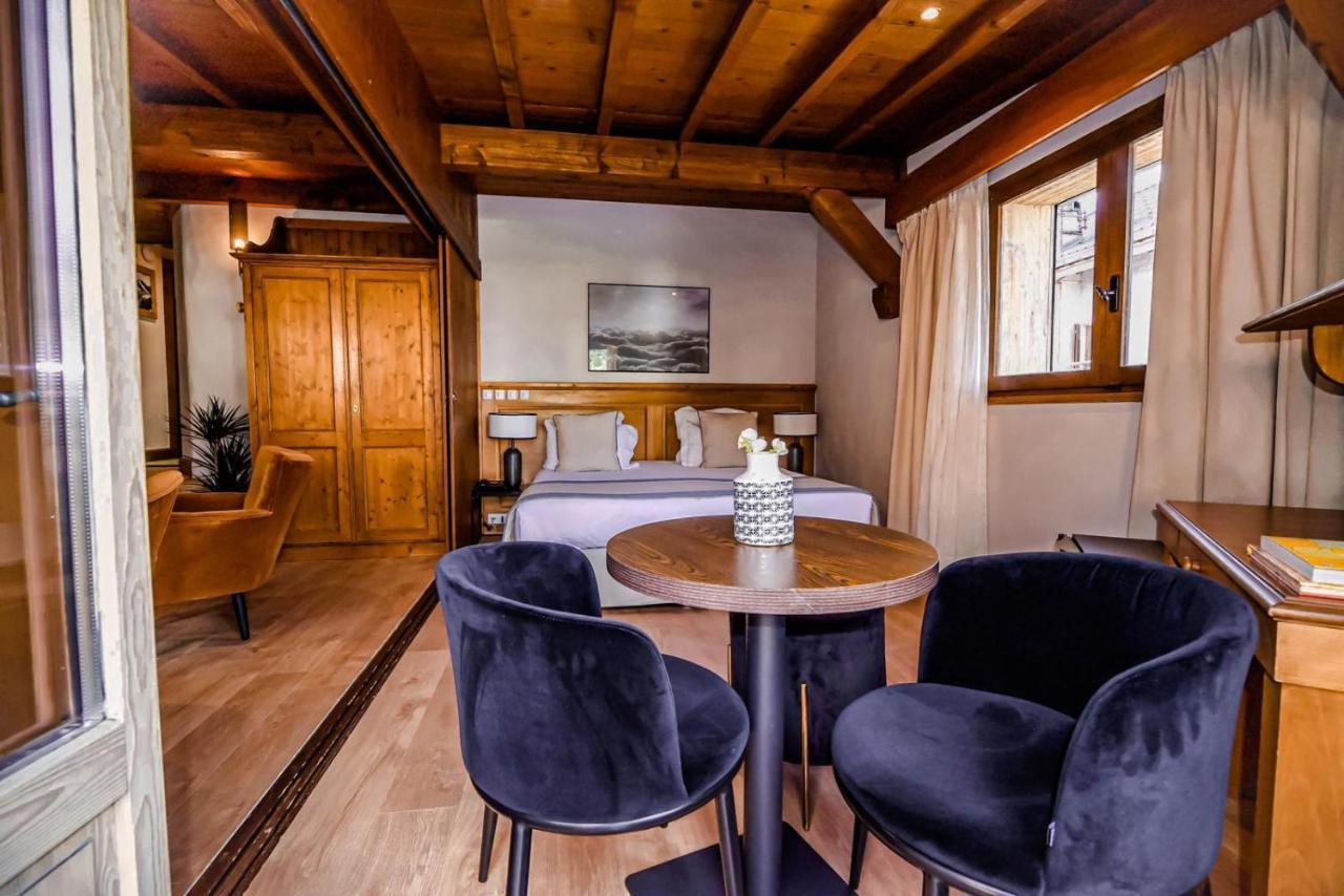 Au Vieux Moulin Hotel Megève Exterior foto
