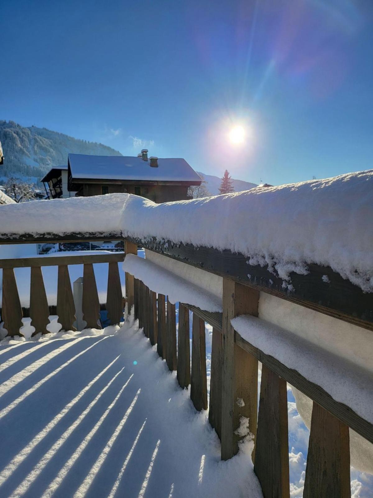 Au Vieux Moulin Hotel Megève Exterior foto
