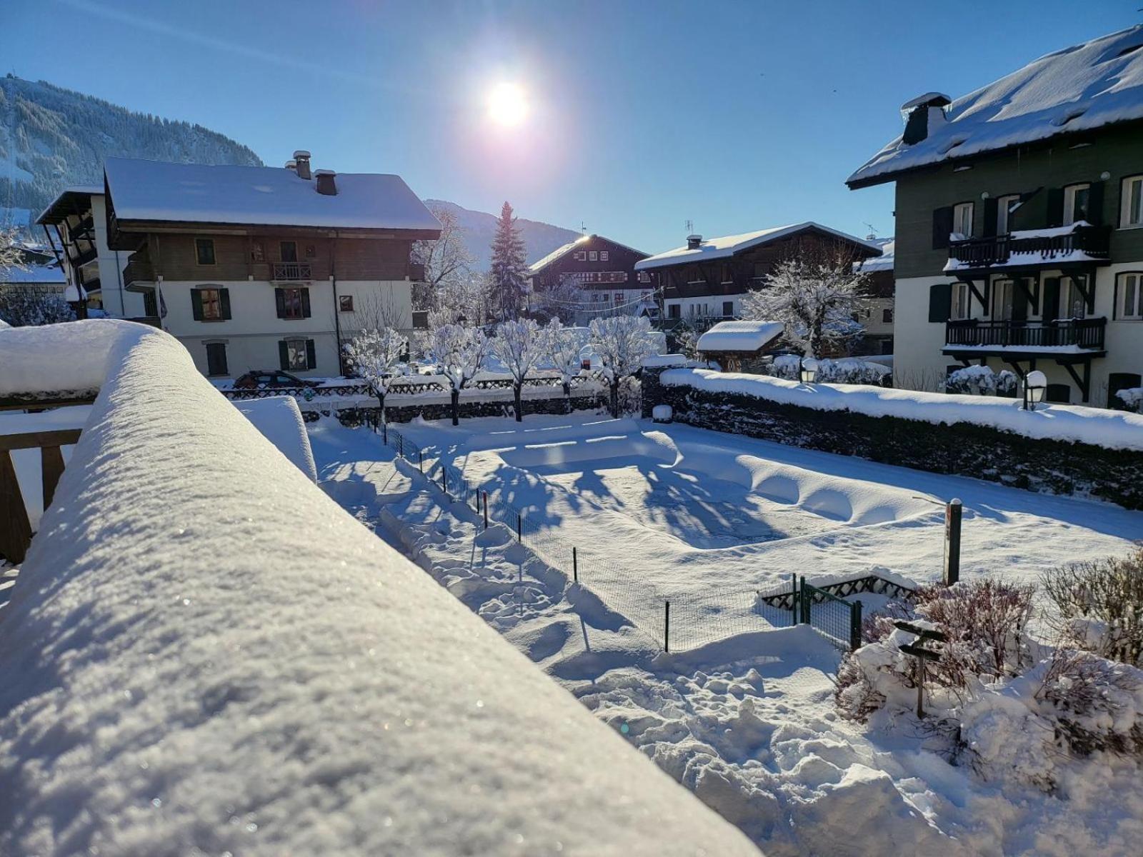 Au Vieux Moulin Hotel Megève Exterior foto